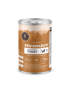 Monster begrūdžiai vieno baltymo konservai šunims su