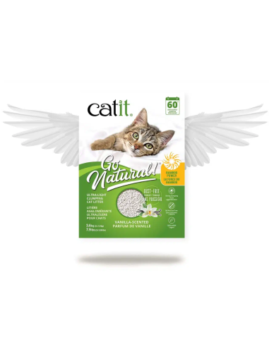 Catit lengvas sušokantis bambuko kraikas, 3,6kg (14L)