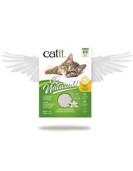Catit lengvas sušokantis bambuko kraikas, 3,6kg (14L)