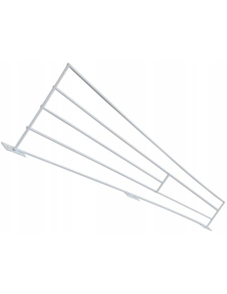 TRIXIE Apsauginės grotelės langams, šonams, 62x16-8 cm, baltos (pak.2)