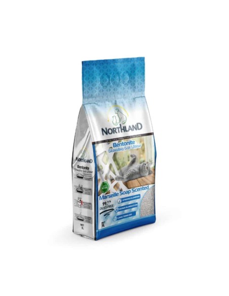 Northland Marseille Soap bentonito kraikas katėms Marselio
