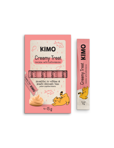 Kimo Cat Creamy Chicken Katsubuoshi...