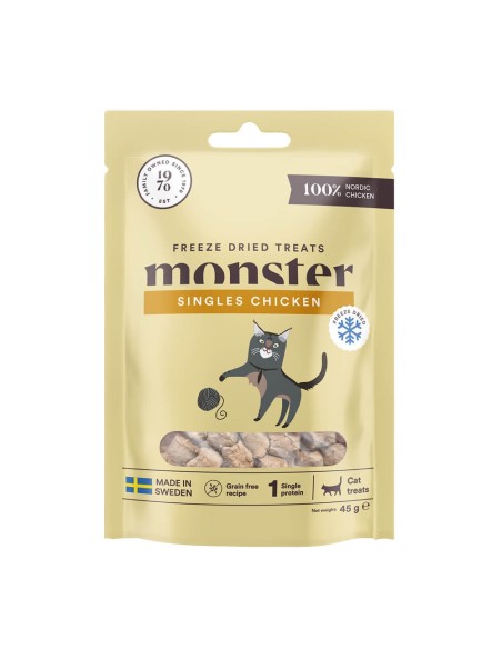 Monster Freeze Dried liofilizuotos vištienos skanėstai katėms