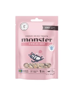 Monster Freeze Dried liofilizuotos jautienos skanėstai katėms