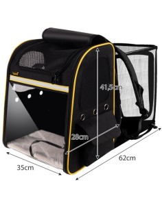 Transformuojama kuprinė augintiniui su terasa