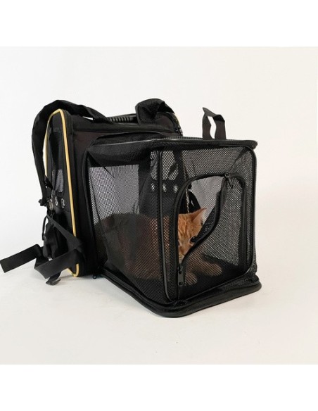 Transformuojama kuprinė augintiniui su terasa