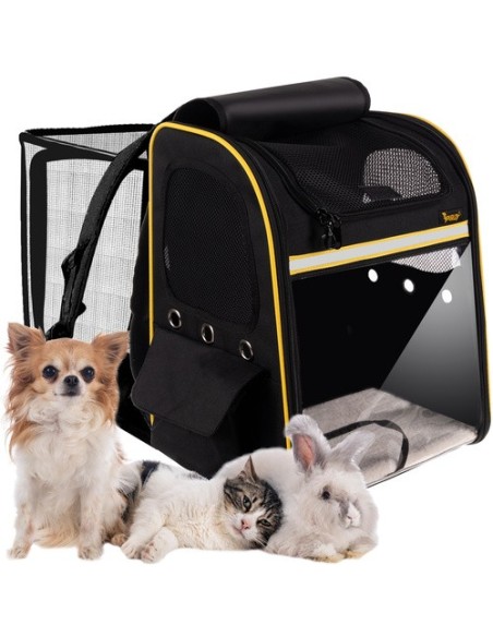 Transformuojama kuprinė augintiniui su terasa