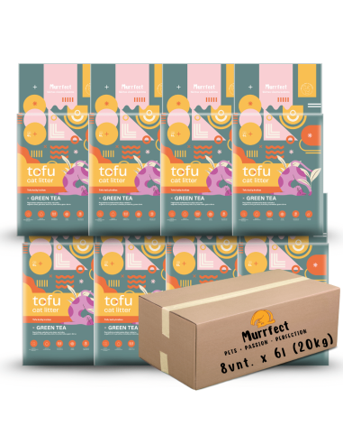 Murrfect Green tea tofu kraikas katėms žaliosios arbatos kvapo