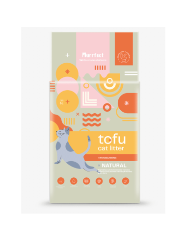 Murrfect Natural tofu kraikas katėms natūralaus kvapo
