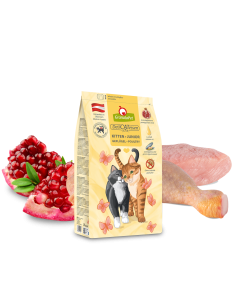 Granatapet Delicatessen begrūdis sausas maistas kačiukams su