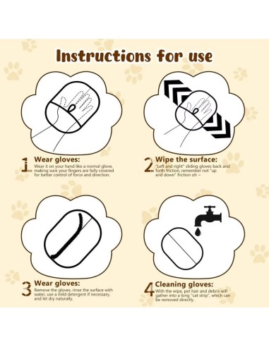 Pirštinė surenkanti gyvūnų kailį