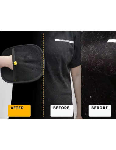 Pirštinė surenkanti gyvūnų kailį