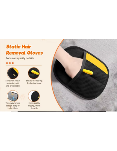 Pirštinė surenkanti gyvūnų kailį