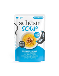 Schesir Soup sriubytė katėms su tunu ir kalmaru