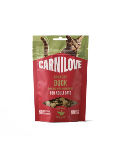 Carnilove Cat traškus skanėstas katėms su antiena