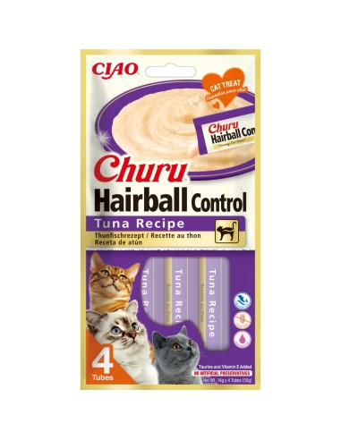 Churu Cat Hairball Control skanėstas tyrelė su