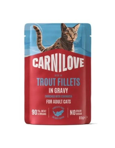 Carnilove Trout and Echinacea konservai katėms su