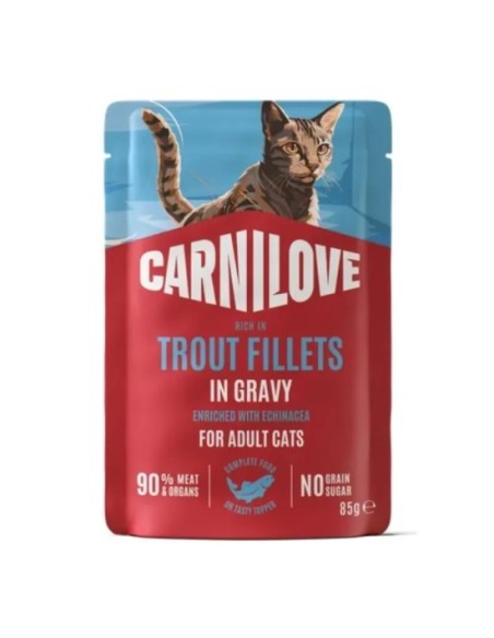 Carnilove Trout and Echinacea konservai katėms su