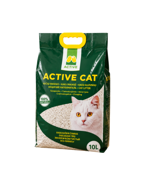 Kačių kraikas | bentonitinis kraikas Active cat