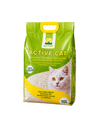 Kačių kraikas | bentonitinis kraikas active cat sušokantis kraikas