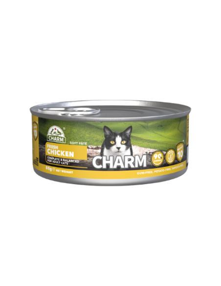 CHARM Fresh Chicken paštetas katėms, 85 g