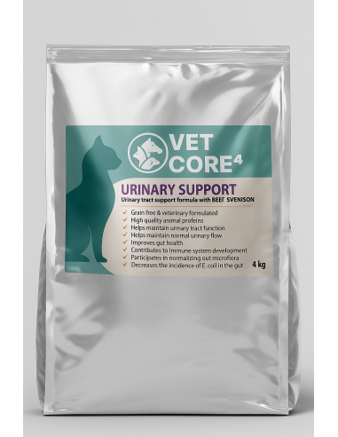VET CORE⁴ CAT URINARY SUPPORT sausas vet maistas katėms šlapimo