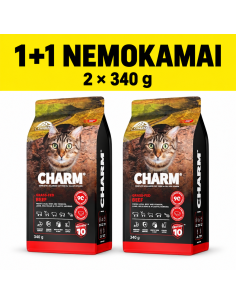 CHARM Grass-Fed Beef sausas maistas katėms
