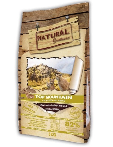 Natural Greatness Top Mountain maistas katėms ir kačiukams su