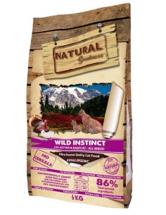 Natural Greatness Wild Instinct katėms ir kačiukams su Vištiena
